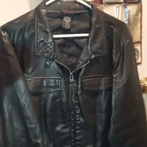 TORRID FAUX LEATHER JACKET